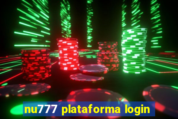 nu777 plataforma login